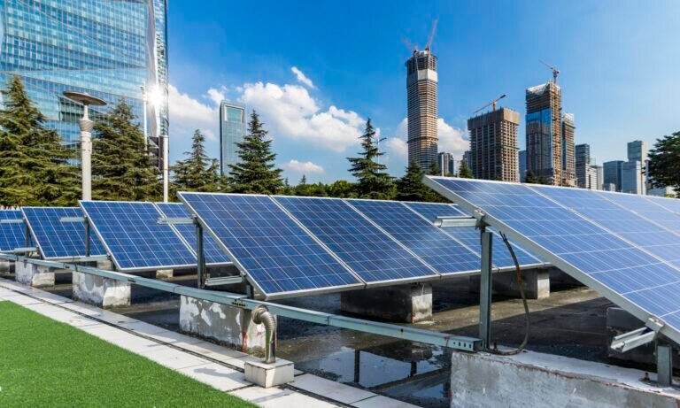 Office Building With Solar
